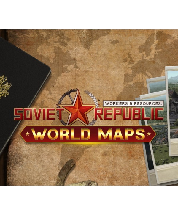 Workers & Resources: Soviet Republic - World Maps DLC Steam Key EUROPE